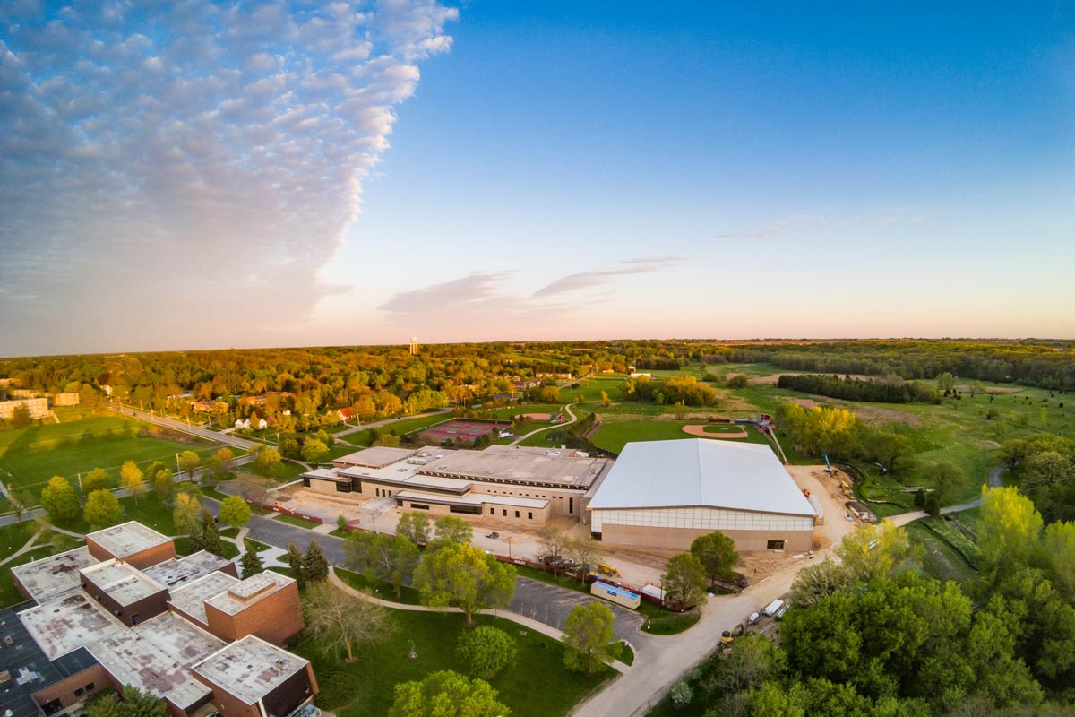 ripon college aerial view