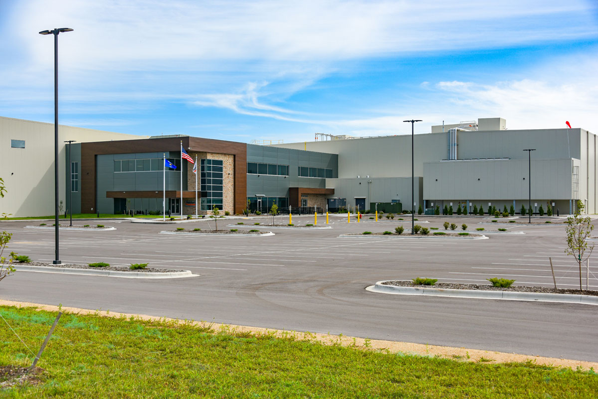 Greenfield food distribution center exterior