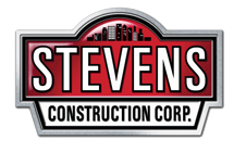 stevens construction logo