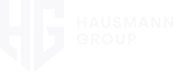 Hausmann Group white logo