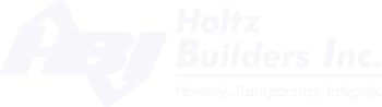 Holtz Builders Inc. White Logo