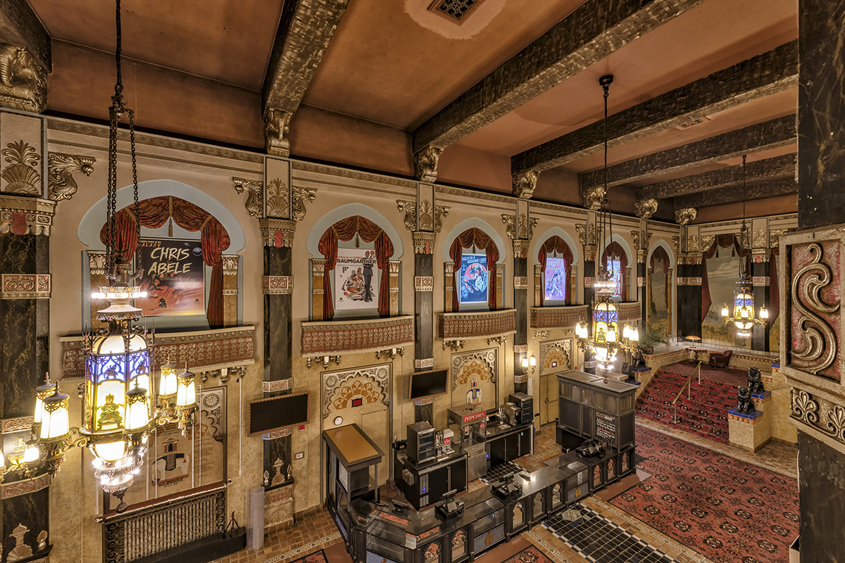 Oriental theatre historical preservation interior