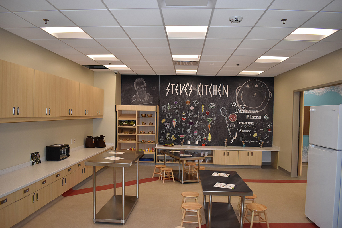 Kwik trip learning center kitchen