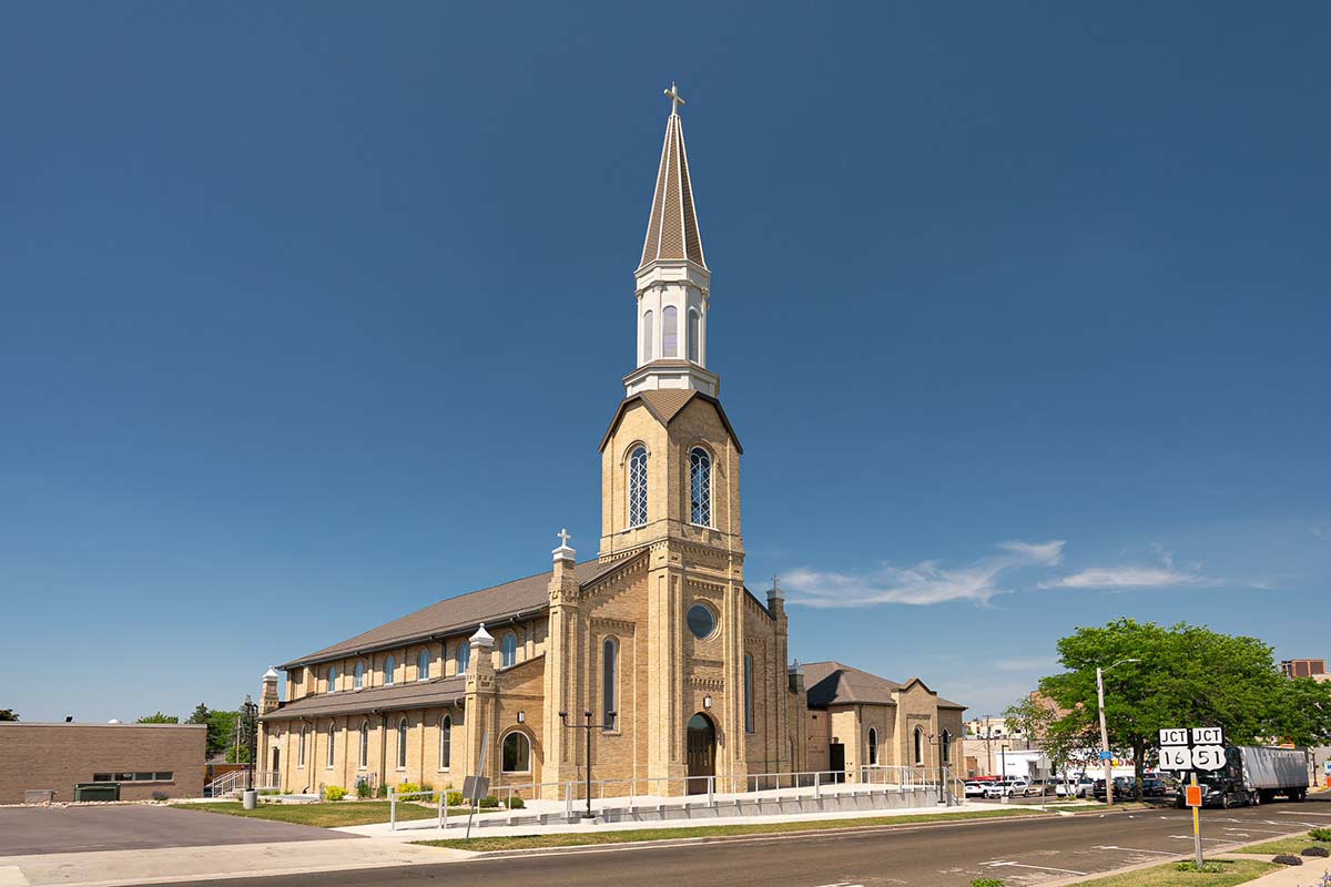 St. Mary of the Immaculate Conception Addition & Renovation exterior
