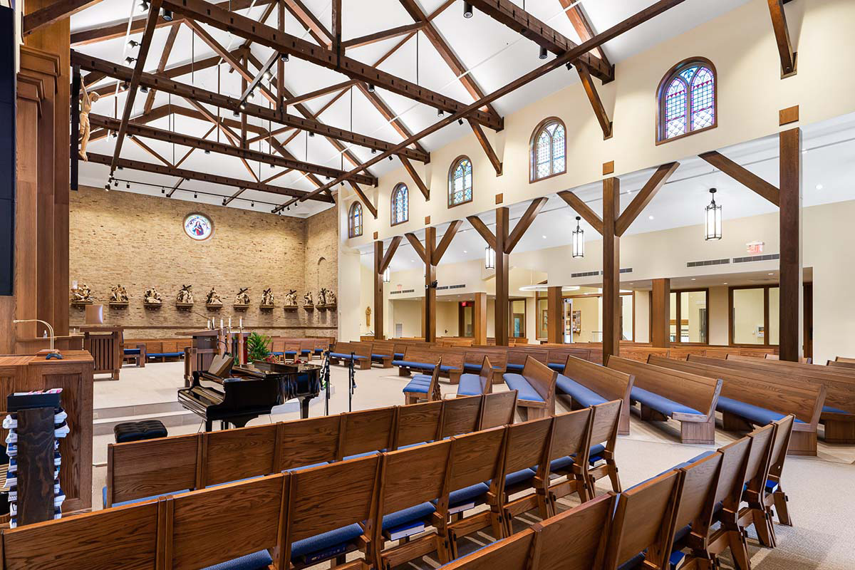 St. Mary of the Immaculate Conception Addition & Renovation interior