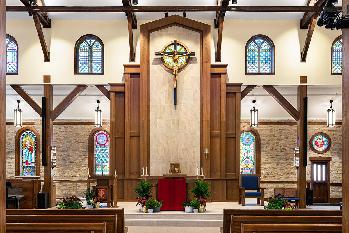 St. Mary of the Immaculate Conception Addition & Renovation interior